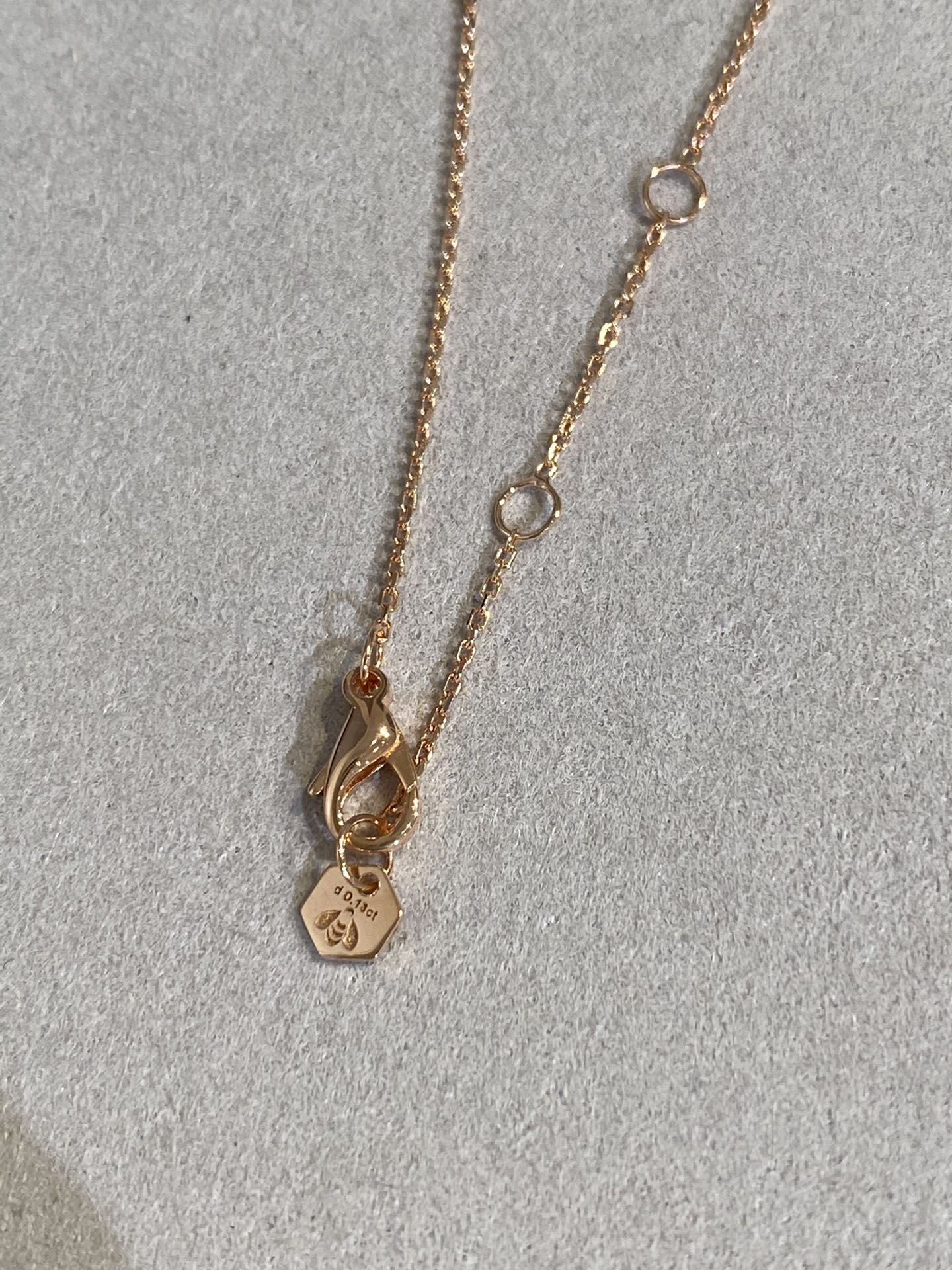 [Vicky]BEE LOVE DIAMOND NECKLACE