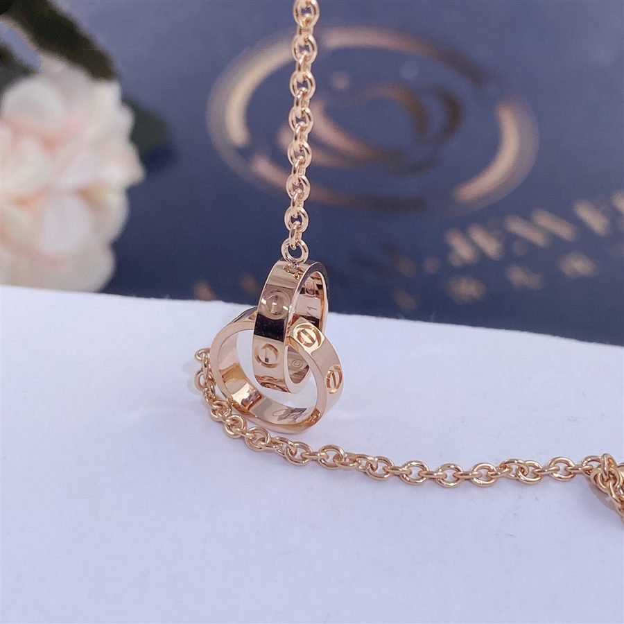 [Vicky]LOVE BRACELET DOUBLE RING