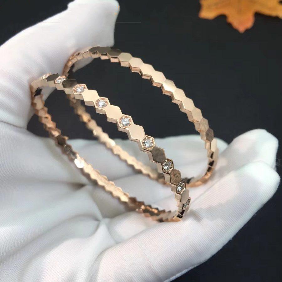 [Vicky]BEE LOVE SILVER DIAMOND BRACELET