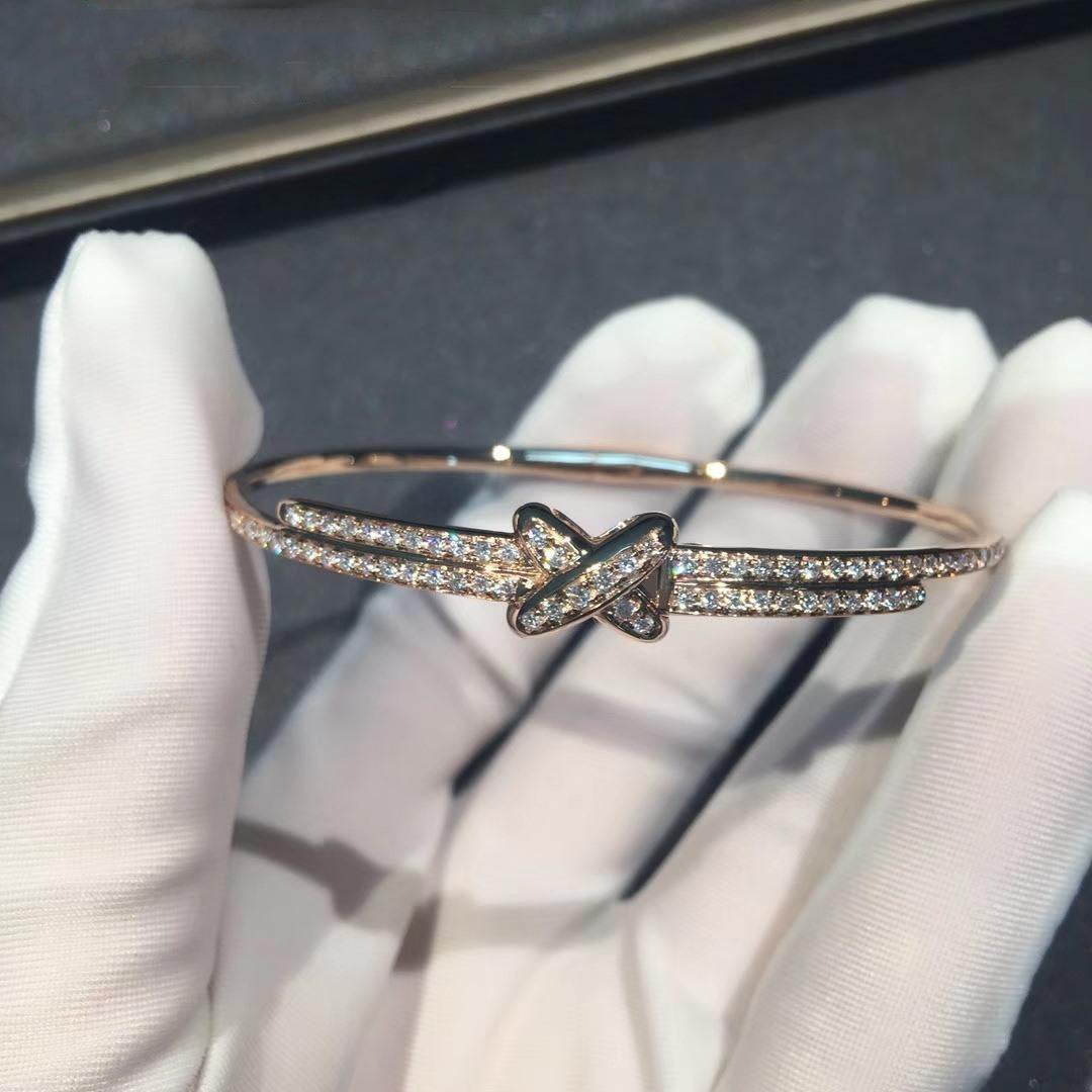 [Vicky]JEUX DE BRACELET DIAMONDS PINK GOLD
