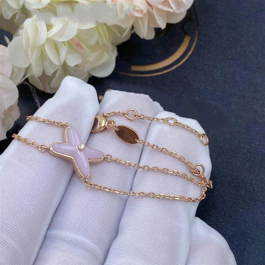 [Vicky]JEUX BRACELET PINK MOP PINK GOLD 1 DIAMOND