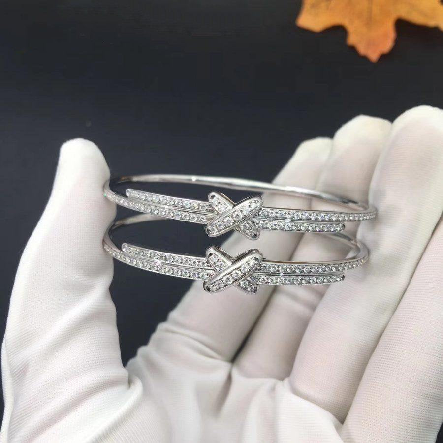 [Vicky]JEUX DE BRACELET DIAMONDS SILVER