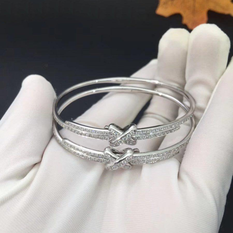 [Vicky]JEUX DE BRACELET DIAMONDS SILVER