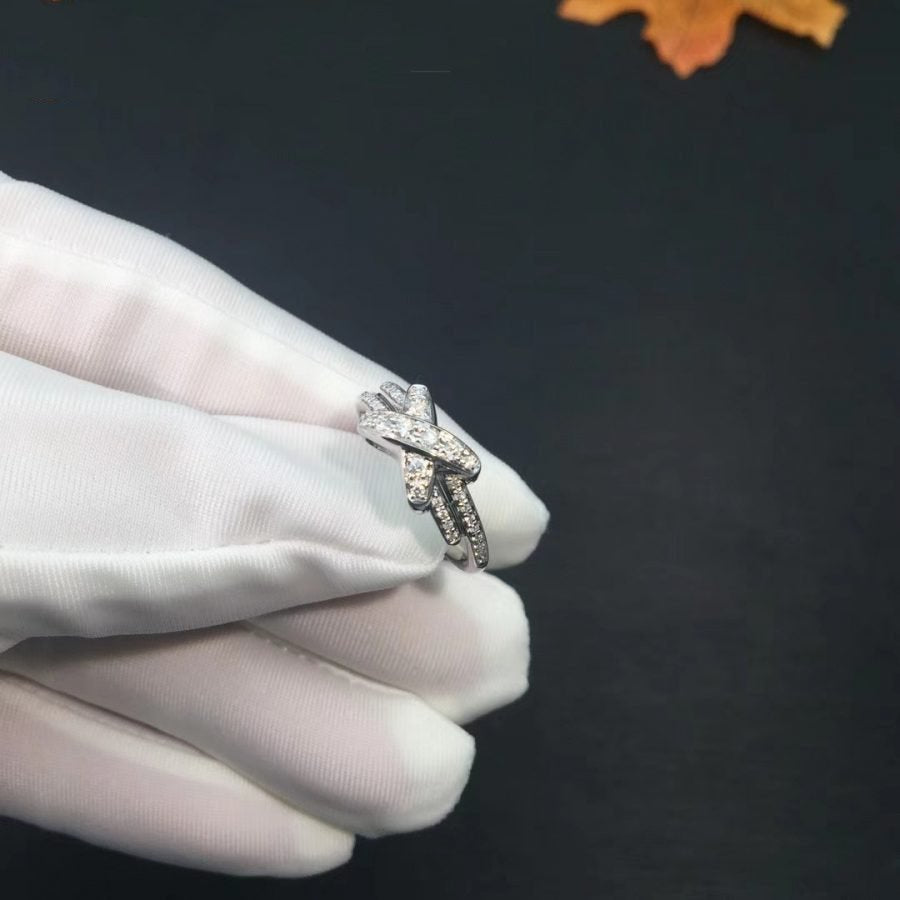 [Vicky]JEUX DE SILVER DIAMOND RING