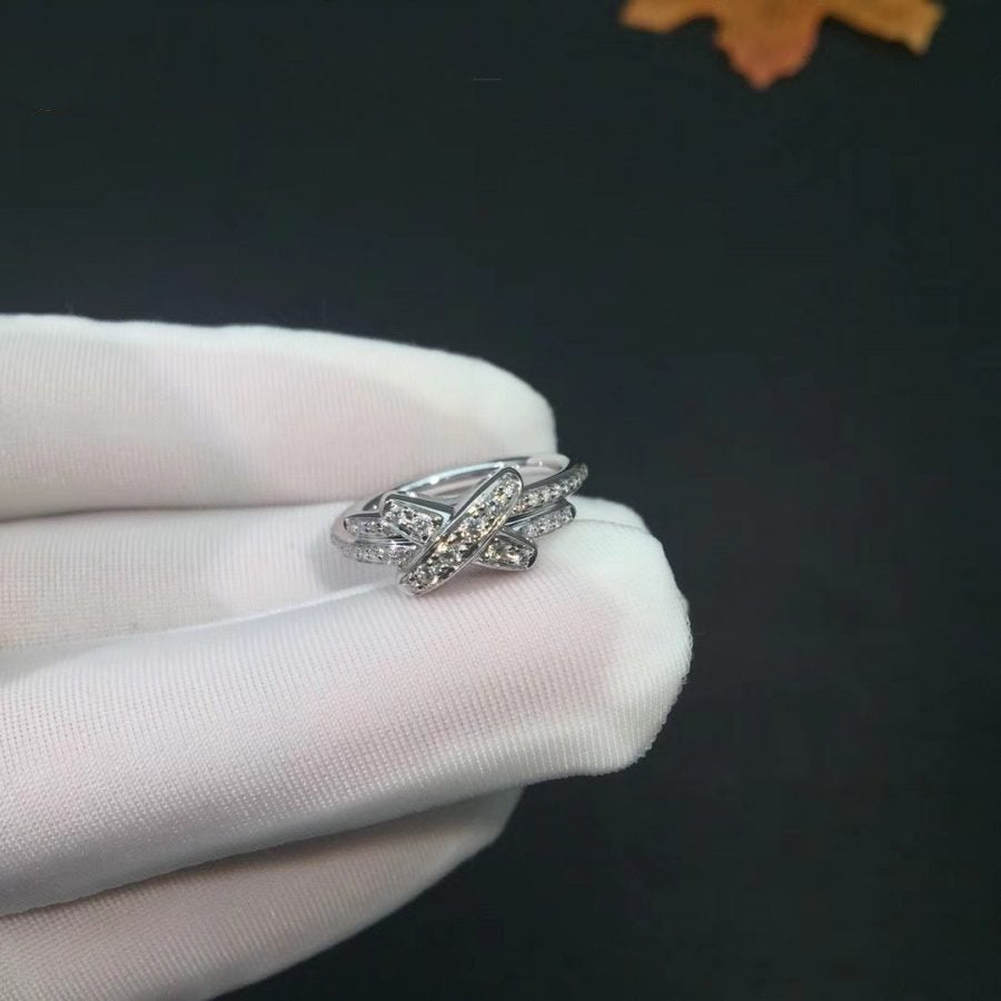 [Vicky]JEUX DE SILVER DIAMOND RING