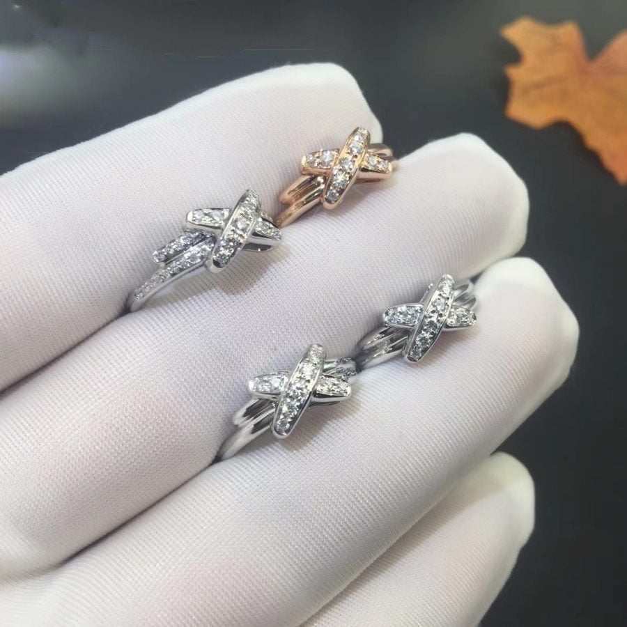 [Vicky]JEUX DE SILVER DIAMOND RING