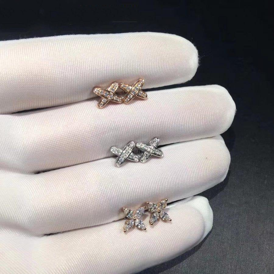 [Vicky]JEUX DE DIAMOND EARRINGS