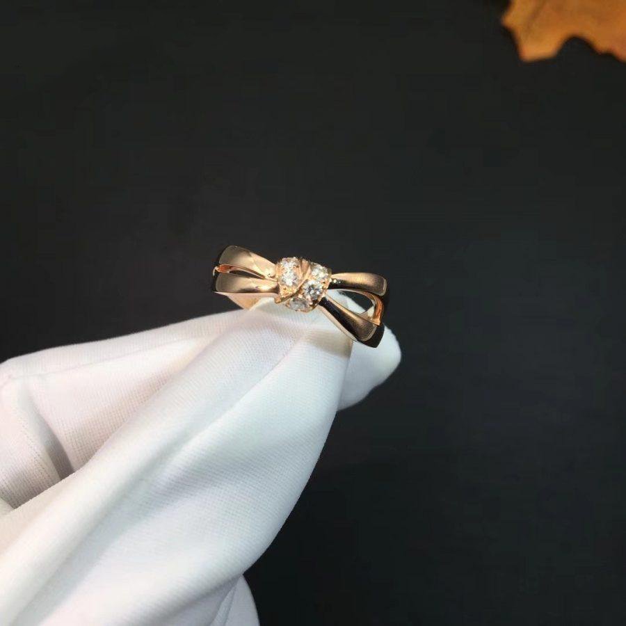 [Vicky]LIENS RING PINK GOLD DIAMOND
