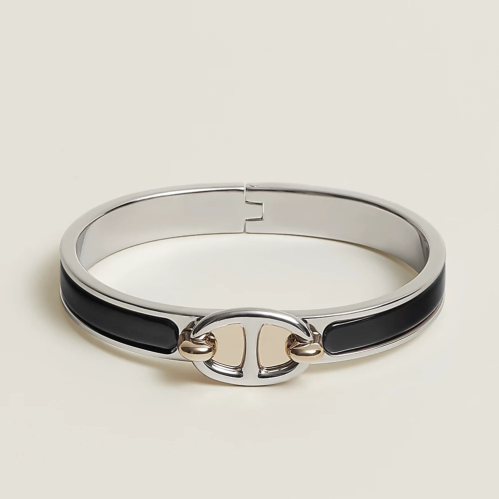 [Vicky]CLIC CHAINE SILVER BRACELET