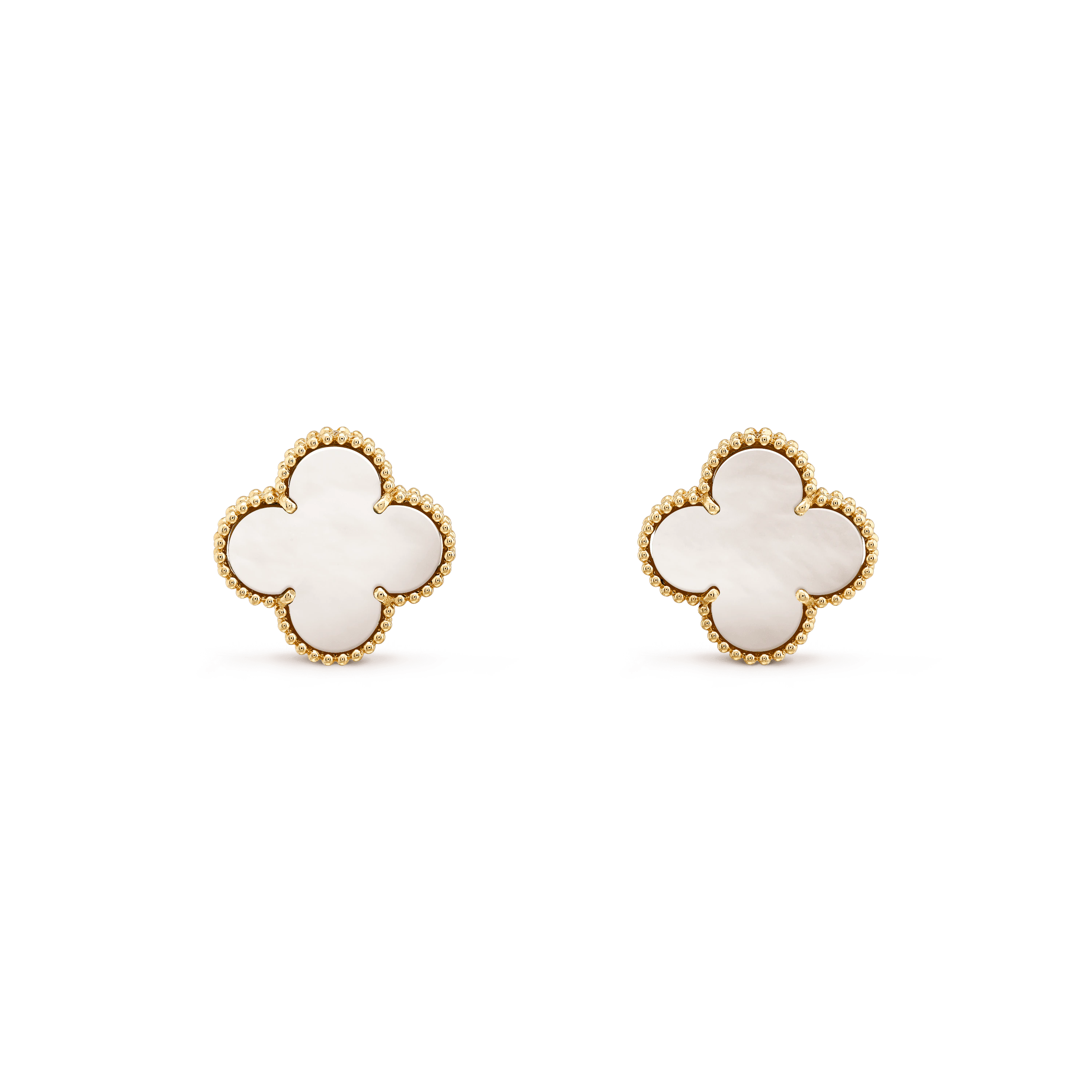 [Vicky]CLOVER MINI GOLD EARRINGS
