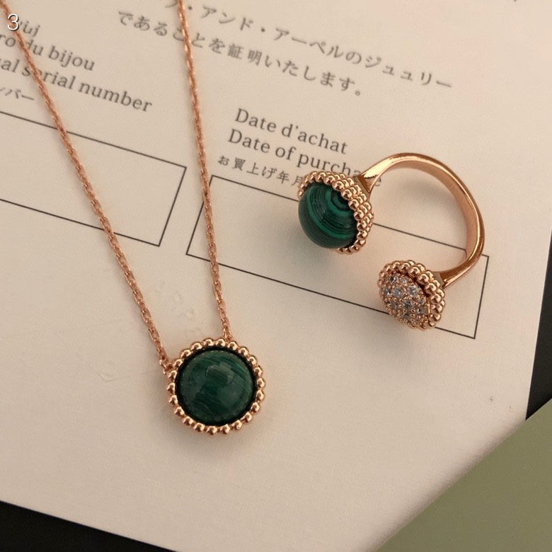 [Vicky]PERLEE COULEURS DIAMOND ROSE GOLD BETWEEN THE FINGER RING