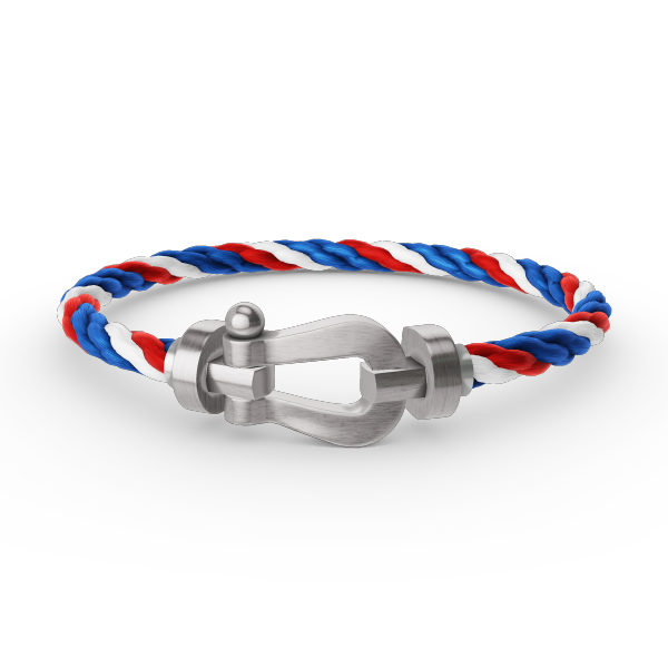 [Vicky]FORCE LARGE HORSESHOE NO DIAMOND BRACELET SILVER