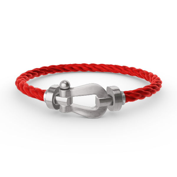 [Vicky]FORCE LARGE HORSESHOE NO DIAMOND BRACELET SILVER